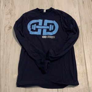 Navy Dumbbell Dynasty shirt